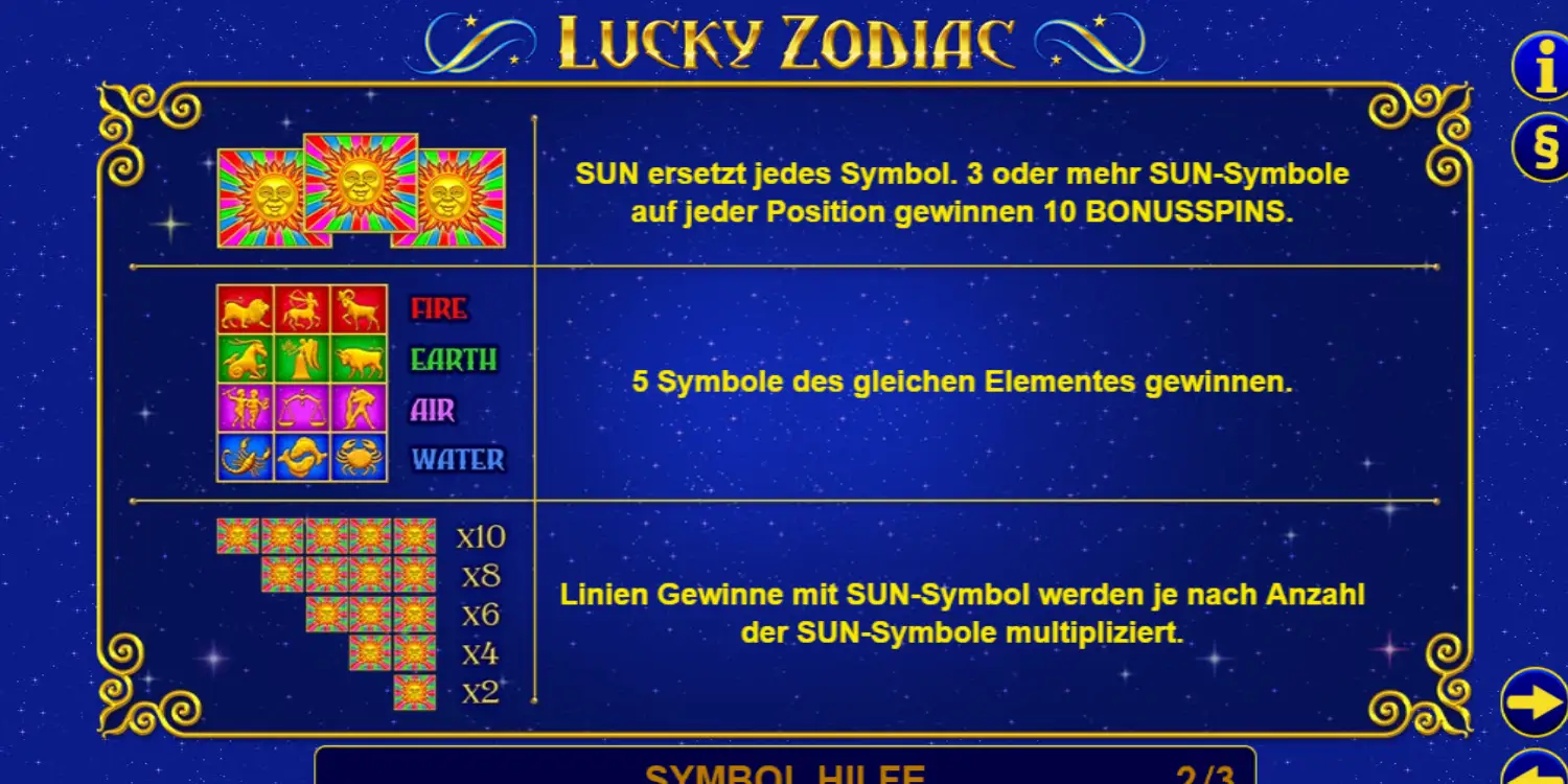 игровой автомат Lucky Zodiac